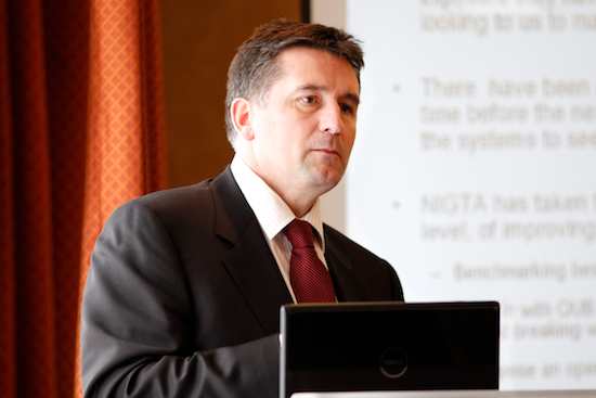 Declan Billington, NIGTA President