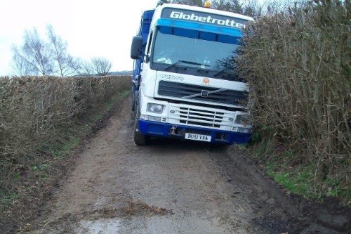 Good access to the farmyard that is clean and non-slip is vital for feed deliveries.
